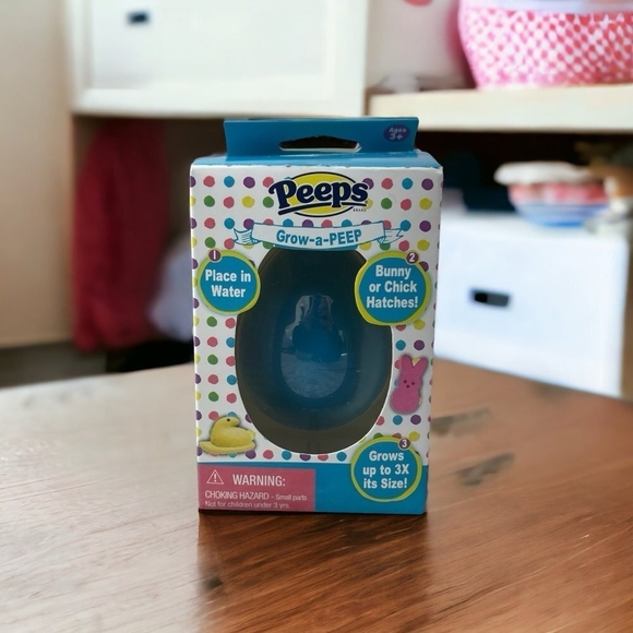 NIB Easter Peeps Grow-a-Peep Bunny or Chick Hatches Easter Holiday Gift - Picture 1 of 5